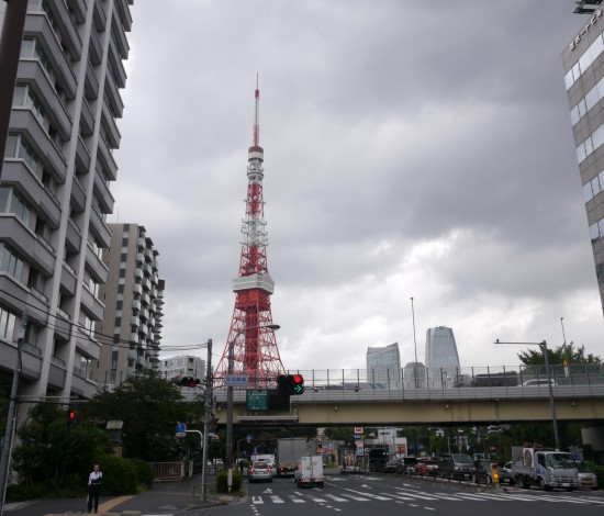 東京タワーの足元に位置する新築物件