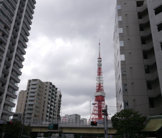 東京タワーの足元に位置する新築物件