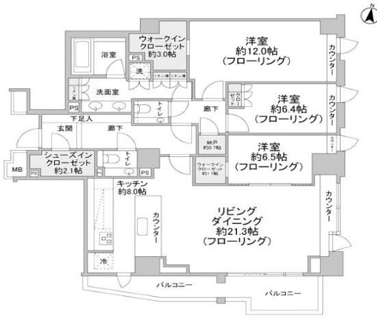 ザ・パークハウス　グラン　麻布仙台坂